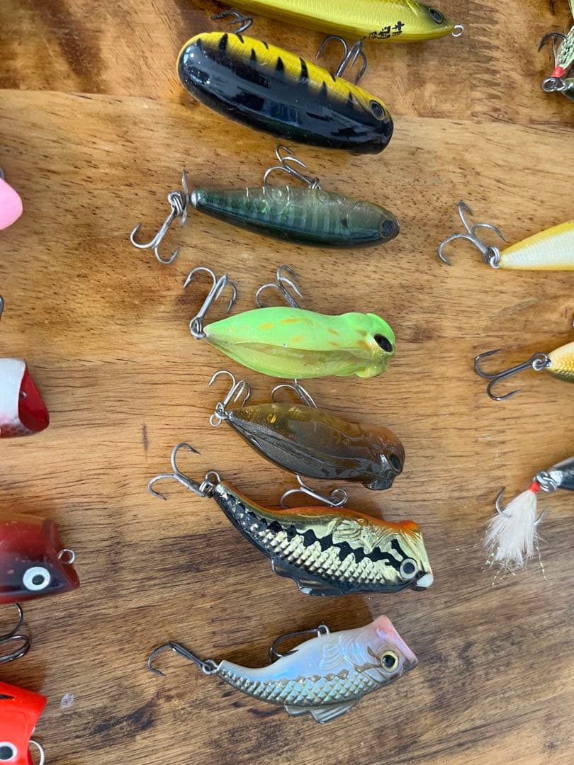 メガバス等　ルアー27点セット　ドッグX パロット入り