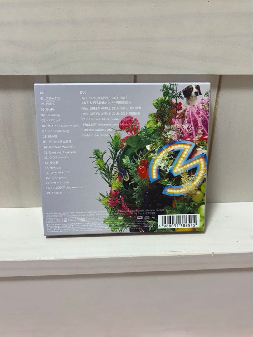 初回限定版　Mrs. GREEN APPLE 「5 」CD＋DVD2枚組