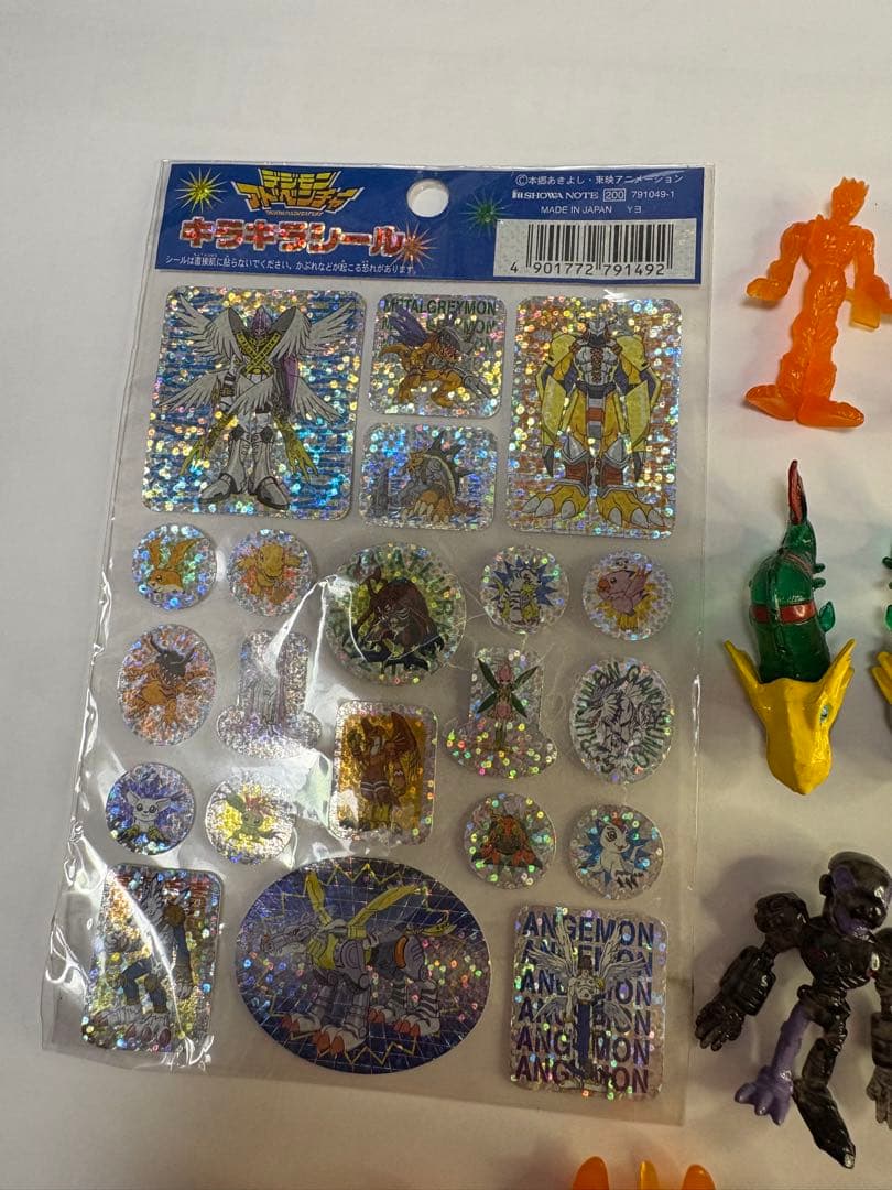 希少　まとめ売り　デジモンアドベンチャー　チョコエッグフィギュア+おまけシール