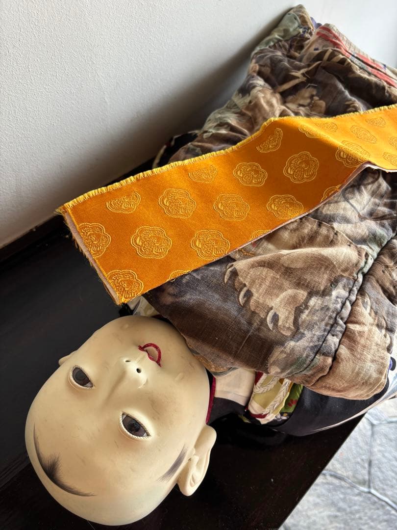 市松人形 伝統工芸　日本人形　訳あり　男の子　昭和レトロ　着物　和服