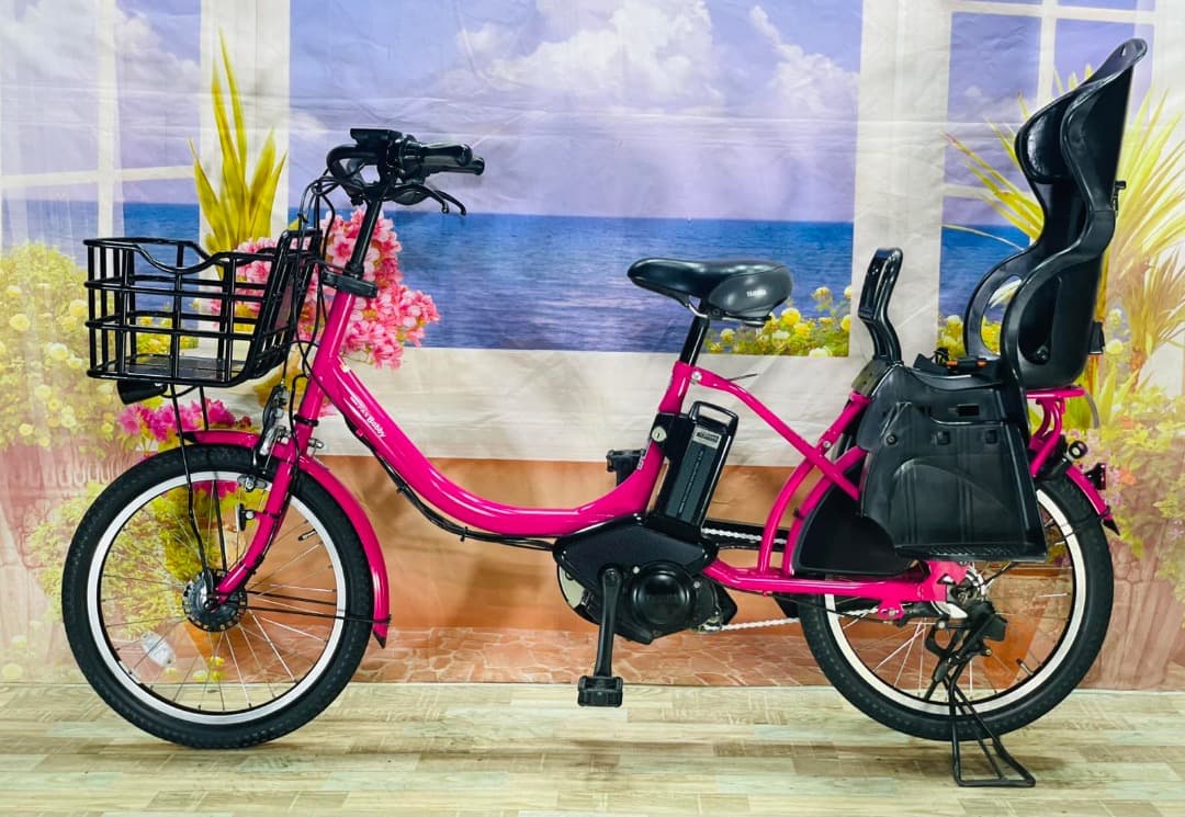 ヤマハPASハイエンドモデル！パスバビー⭐️子供乗せ電動自アシスト転車Y2712
