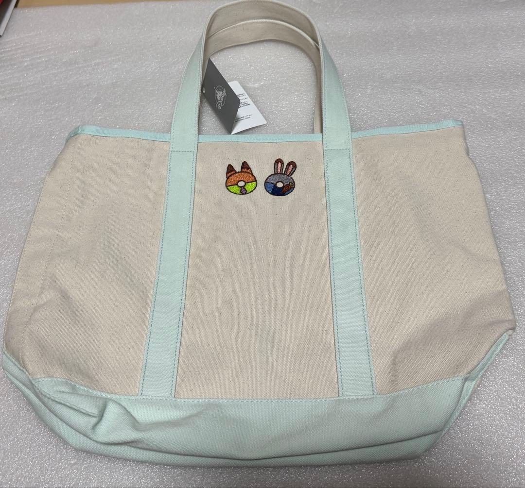 【新品未使用】ディズニーストア　ズートピア　トートバッグ　10周年