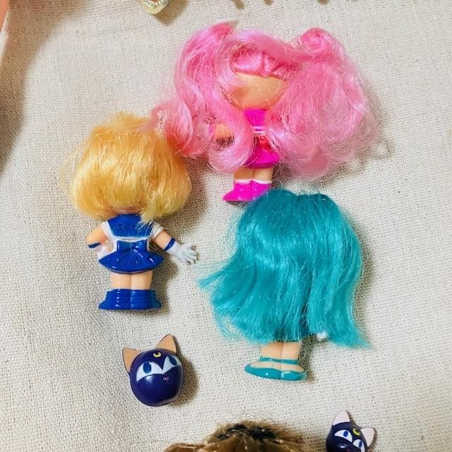当時もの セーラームーン 着せ替え人形 イロイロ アソート vintage