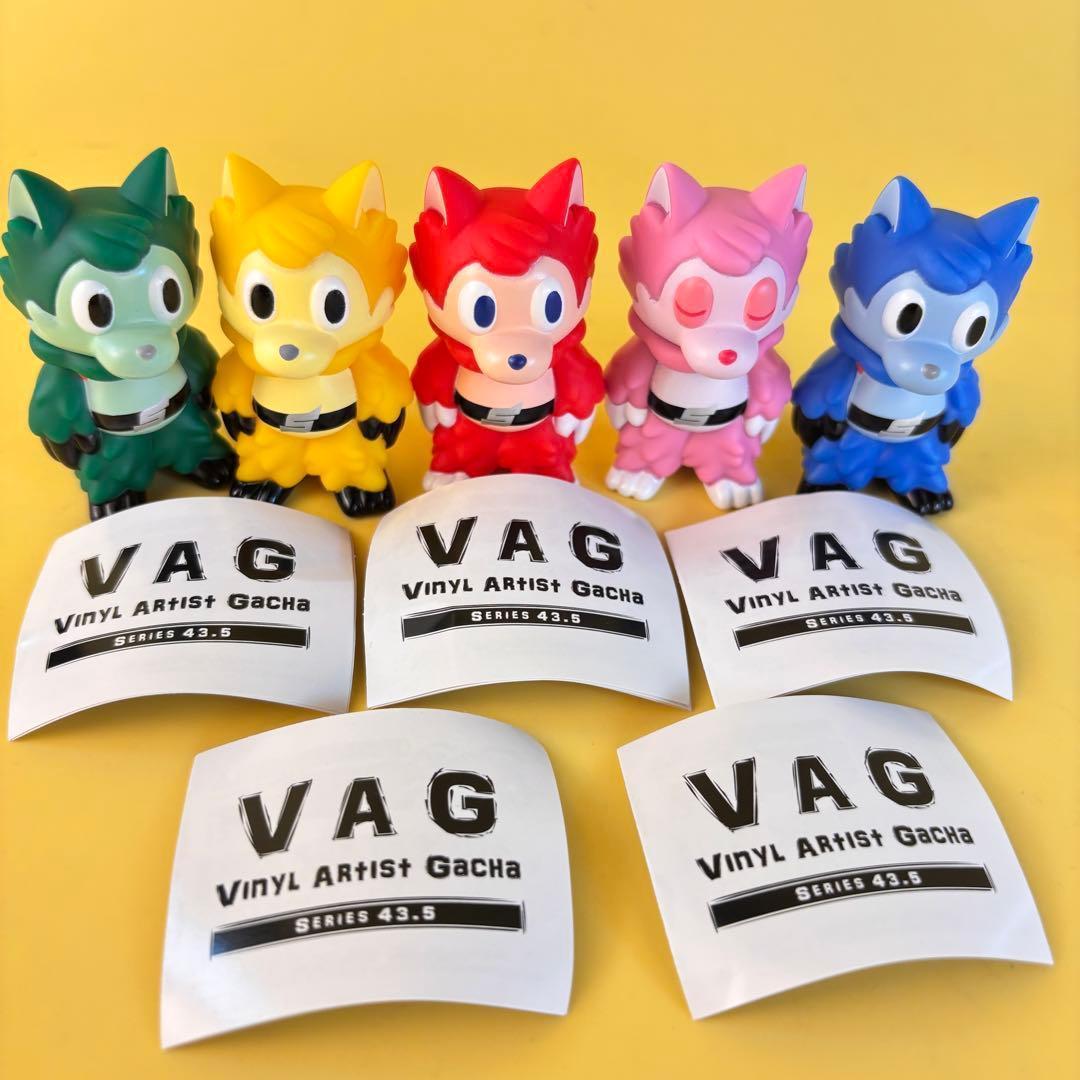 BANDAI 秘密戦隊ゴレンジャー ソフビセット 50周年限定品＋おまけ付