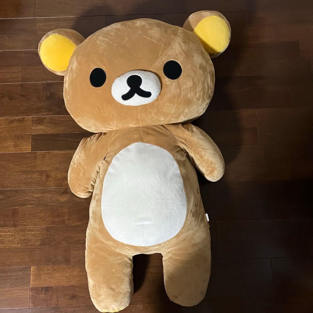 リラックマ　くったりぬいぐるみ　特大サイズ　サンエックス　100cm ※