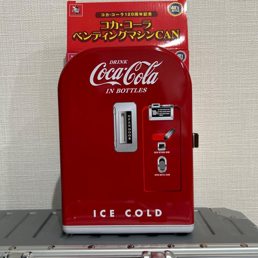 【コカ・コーラ】120周年記念　ベンディングマシンCAN ４種セット希少レア