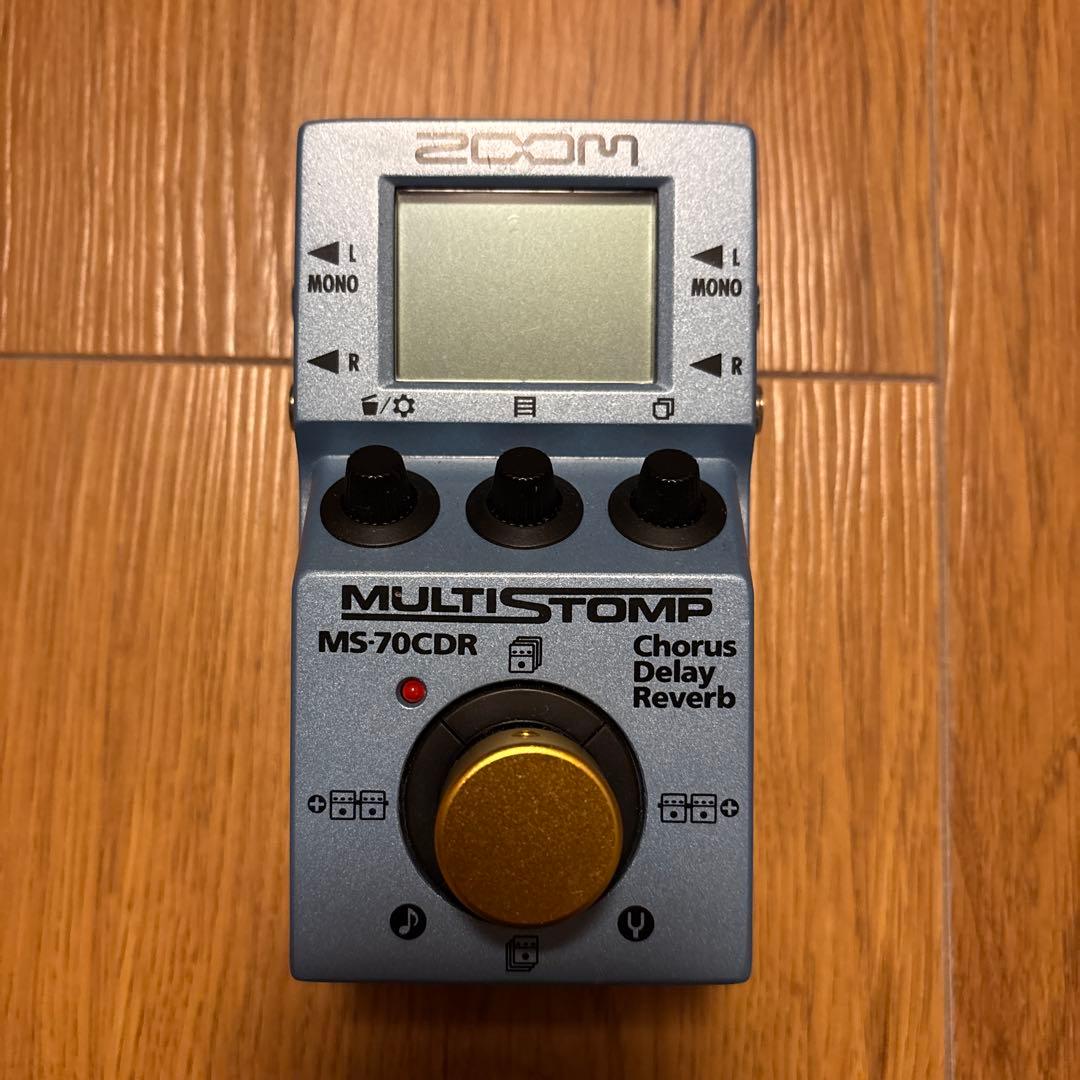 【動作品】ZOOM MULTISTOMP MS-70CDR ギターエフェクター