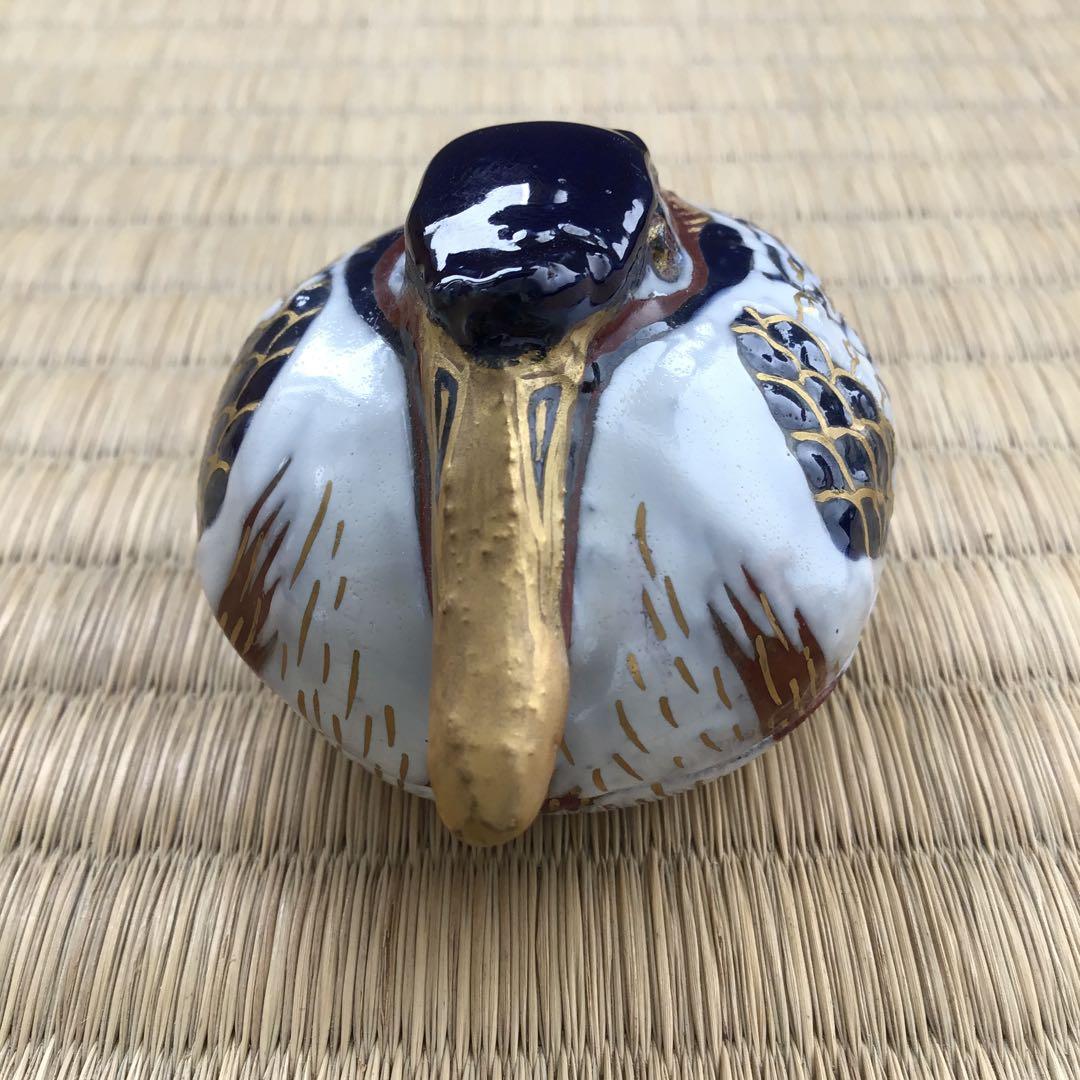 茶道具　香合　川蝉香合　出雲焼　楽山窯　長岡住右衛門(空権)造　共箱　S99KG