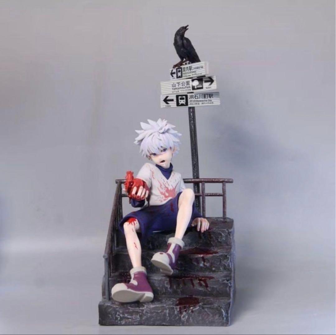 即発送可　海外　キルア・ゾルディック ガレージキット　約30cm