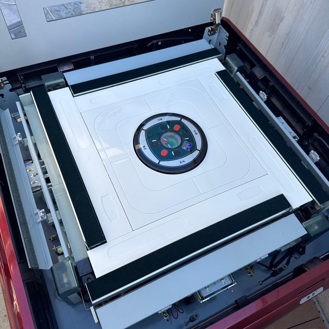 JONJON 全自動電動卓 マージャン卓 折りたたみ式 静音タイプ 牌&点棒