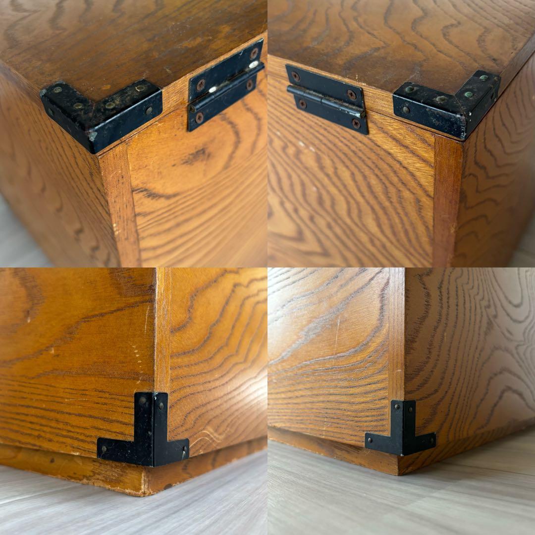 小箪笥 芳次作 和家具 レトロ アンティーク 木製小物入れ収納箱 裁縫箱 薬箪笥
