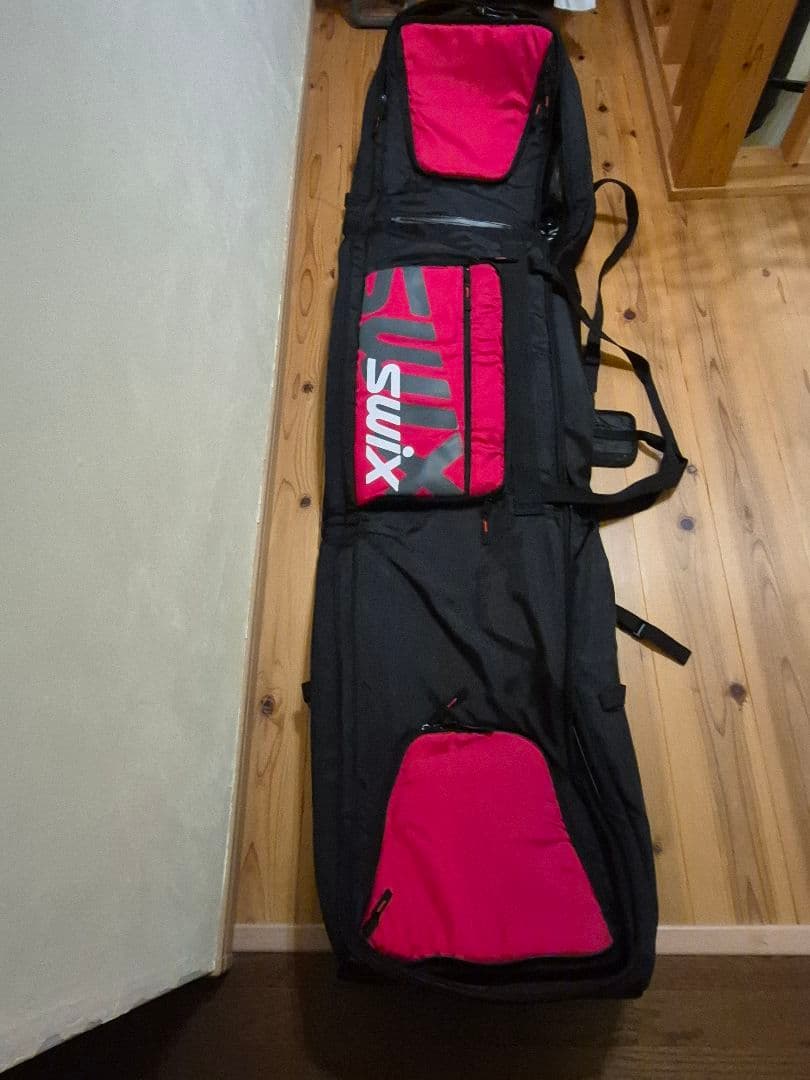 Swix スキー用バッグ 黒/赤