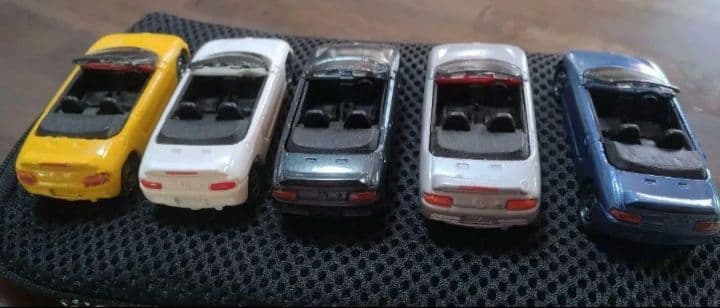 Honda　ビート５台　トミカ 特注 RS mach h 現