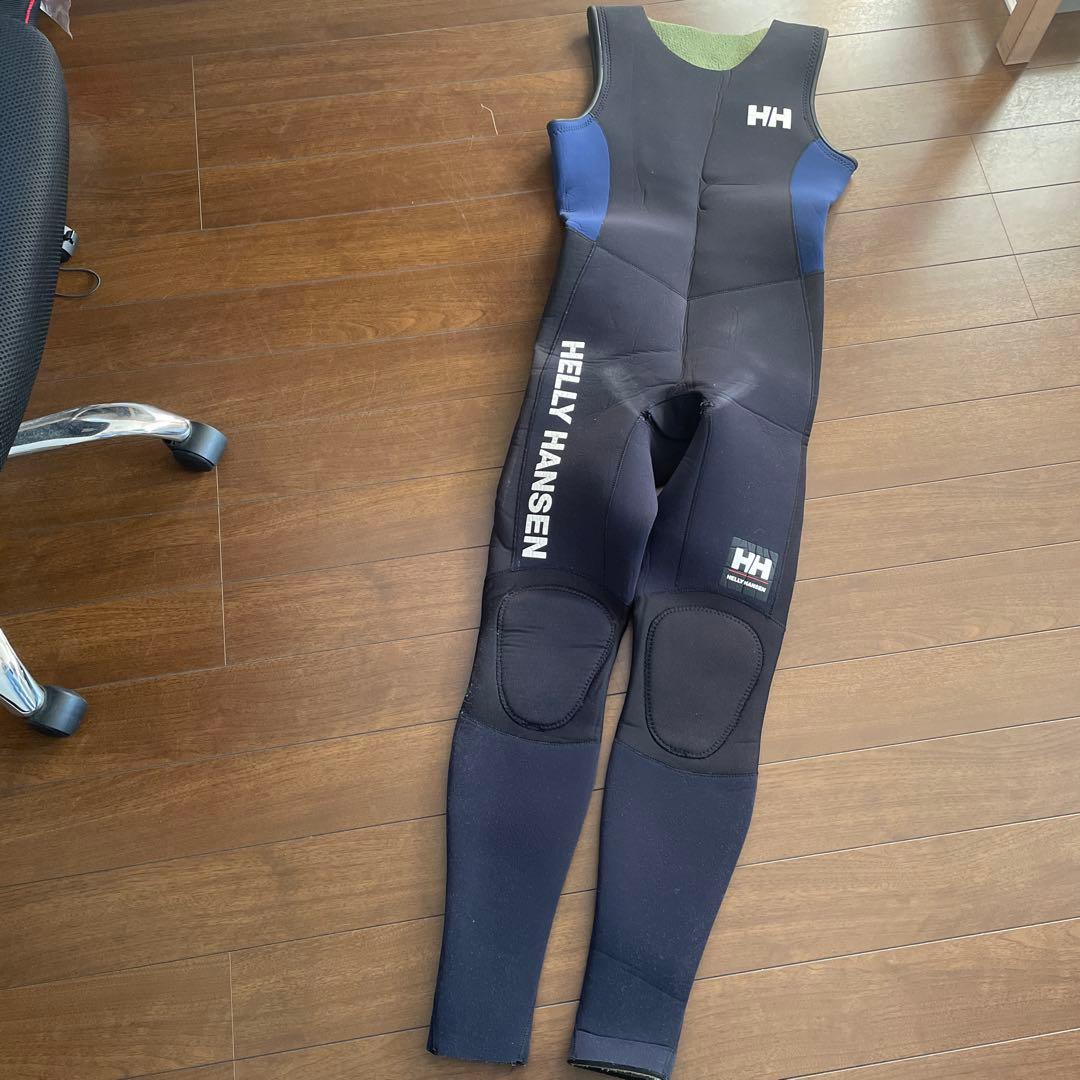 HELLY HANSEN ブラック 冬用ロングジョンウェットスーツ
