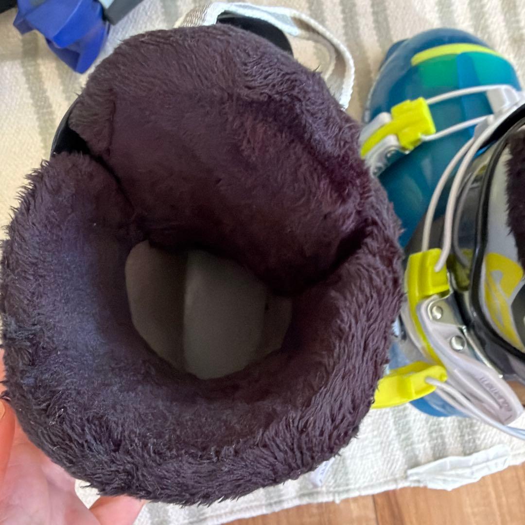 値下がり❣️子供用 スキー 4点セット バインディング、ストック、ブーツ20cm