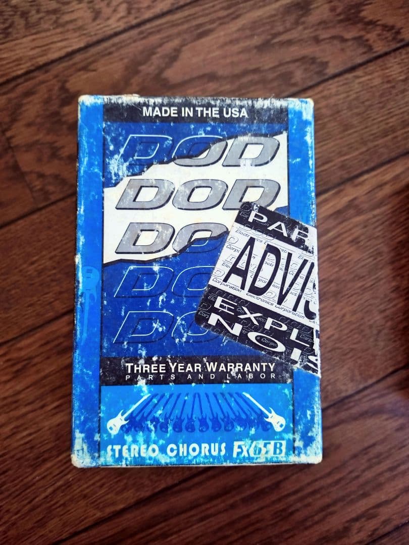 【箱・説明書あり】DOD FX65B ステレオコーラス