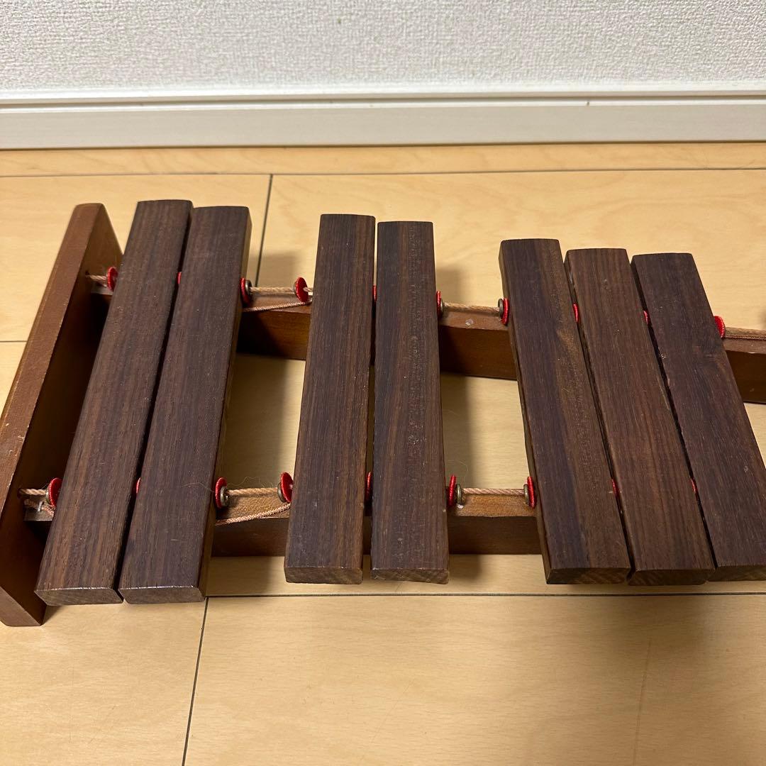 KAWAI シロフォン カリン 卓上木琴 30音