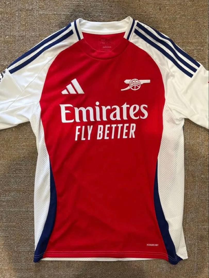 アーセナル　24-25 ホームユニフォーム　カラフィオーリ　33 XL