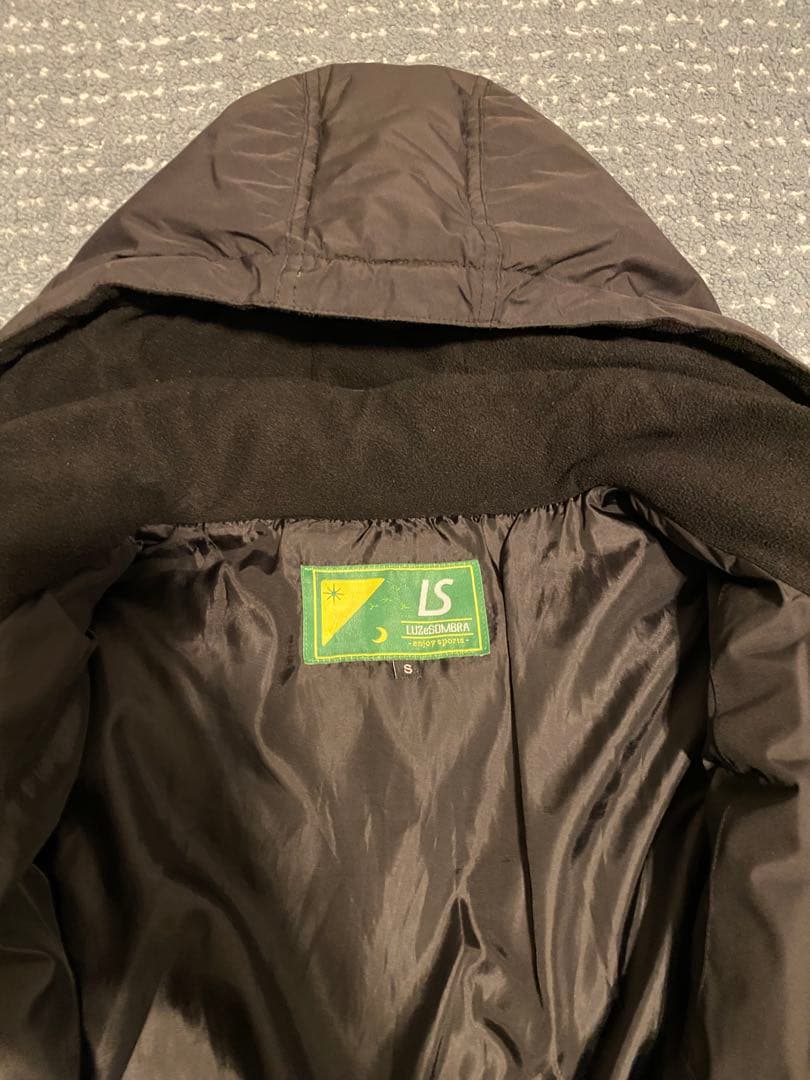 ルース　ベンチコート 黒　Sサイズ