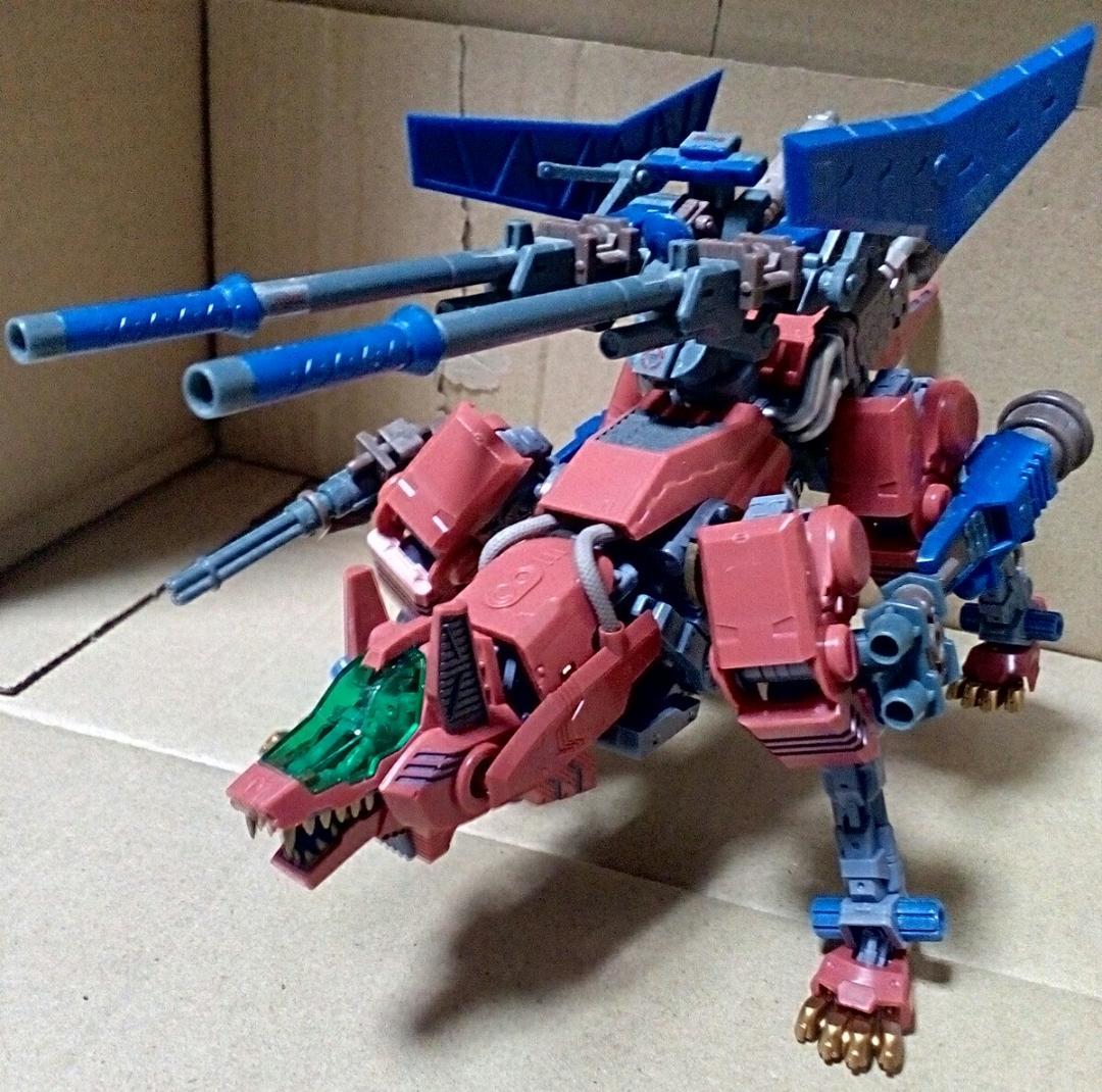 プラモデル完成品 コトブキヤ HMM ゾイド コマンドウルフ アタックカスタム