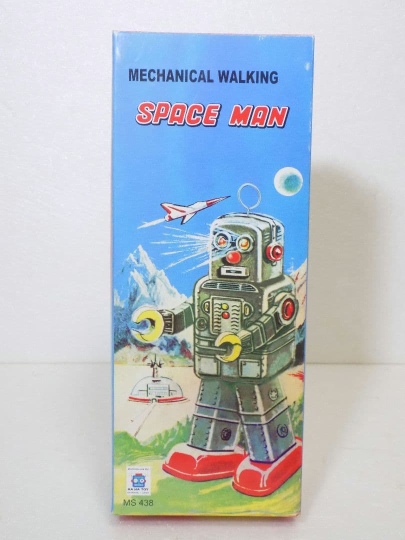 HAHA Toy ブリキ　ゼンマイ　SPACE MAN 動作品