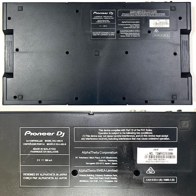 Pioneer DJ DDJ-400-N 限定ゴールド DJコントローラー