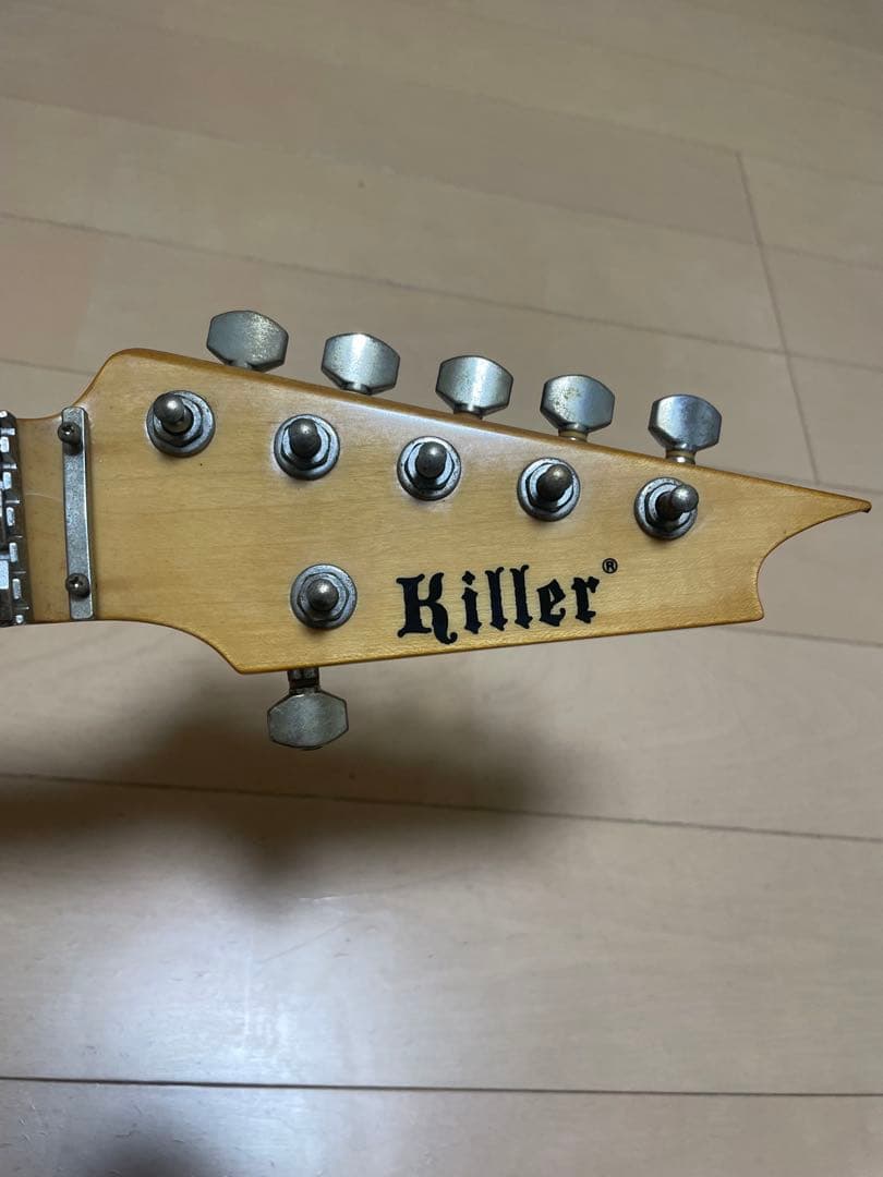 killerパイレーツ　ボディーのみです。ジャンク品 金紫ピンク凹凸自分で塗装。