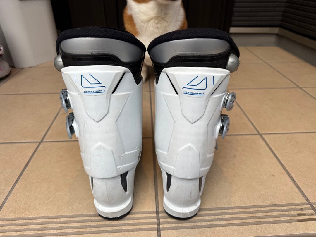 VÖLKL スキー板 ピンク青グラデーション　ブーツ　ストック3点セット