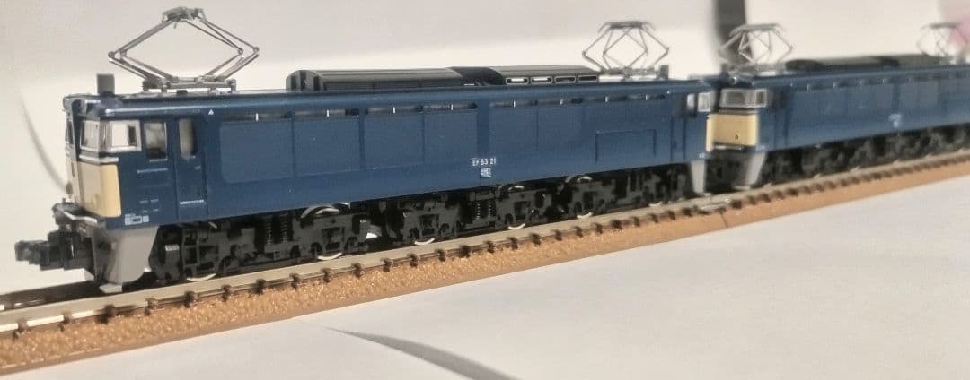 TOMIX JR EF63形電気機関車（2次形,青色）セット