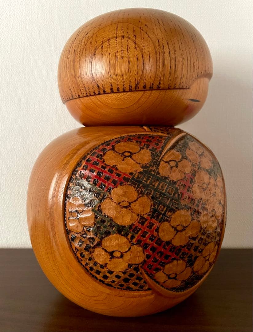 狩野 千代松 創作 こけし kokeshi doll レトロ 可愛い 稀少 レア