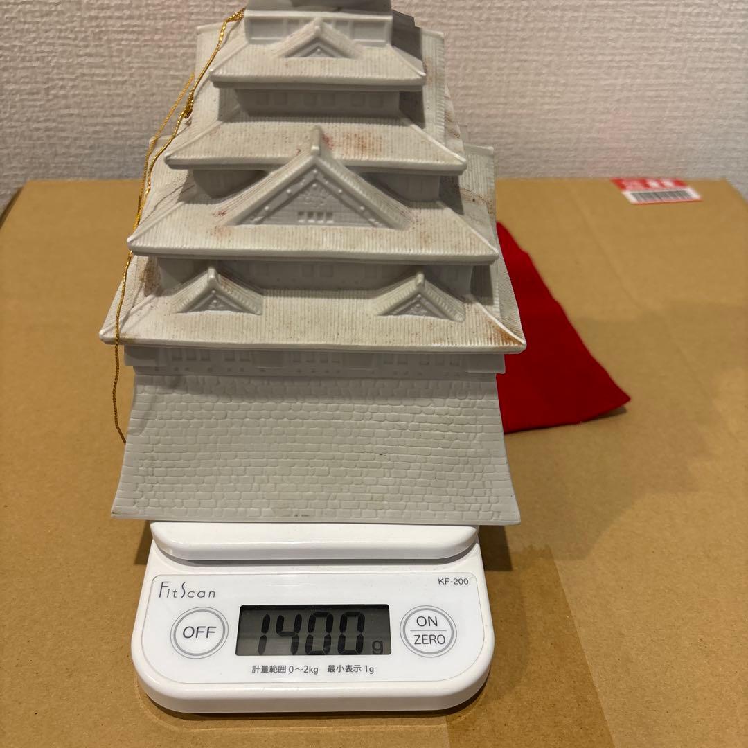 サントリーウイスキーローヤル　大阪城型ボトル　400周年記念ボトル　陶器　未開封