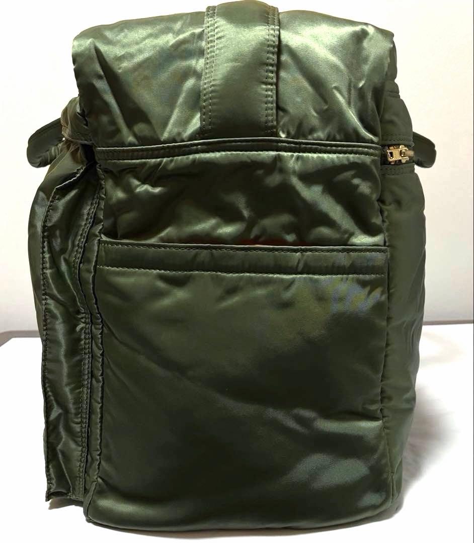 超美品✨希少 ポータータンカー ボストンバッグL ショルダーバッグ 大容量セージ