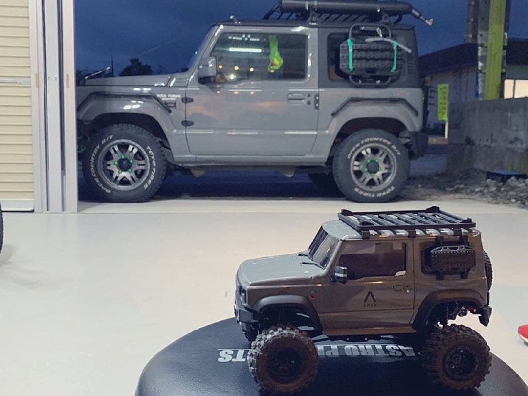 京商 ミニッツ4×4 アピオジムニー オリジナルカスタム