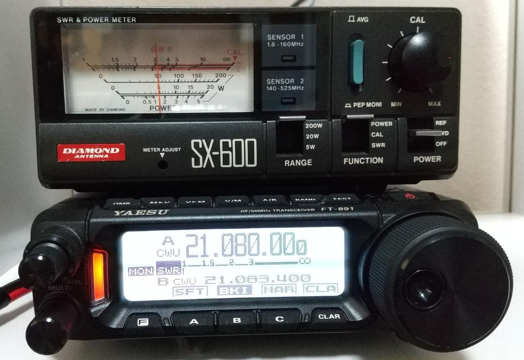 八重洲 FT-891M 50Wトランシーバー（現状渡し）