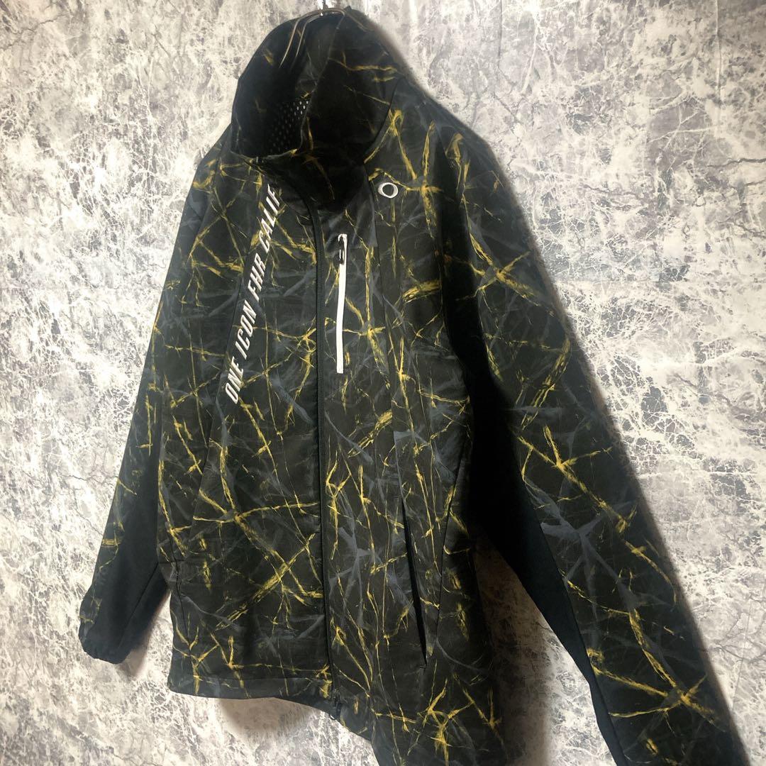 【美品】OAKLEY オークリー ゴルフウェア ナイロン ドローコード 刺繍