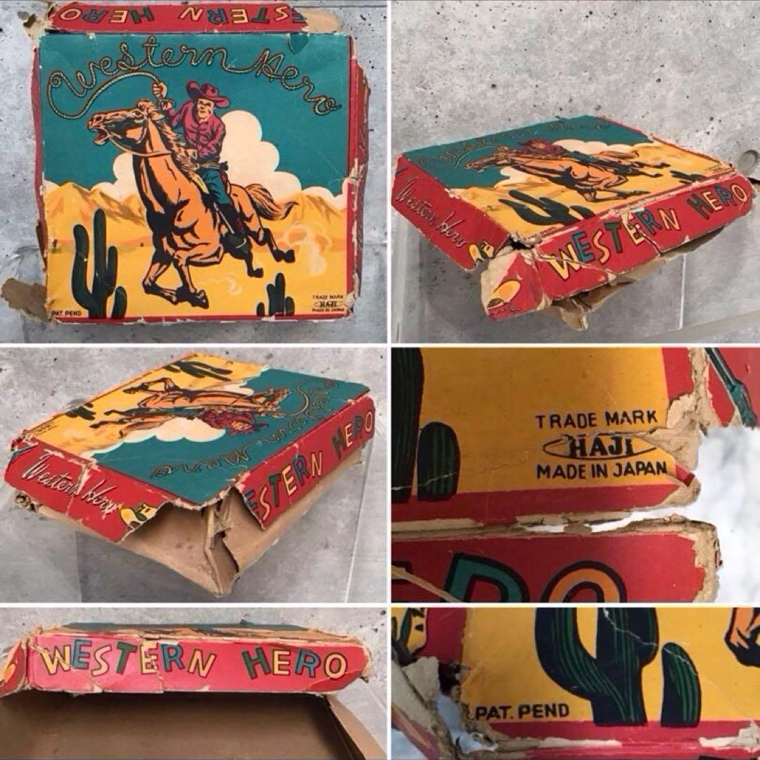 50年代 ブリキのおもちゃ 『 WESTERN HERO 』 日本製 美品