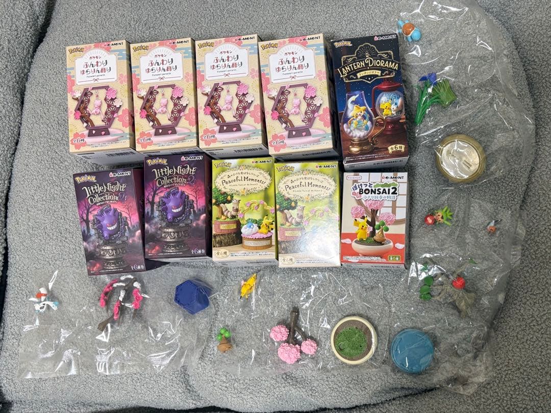 Pokémon Terrarium Re-Ment 81個まとめ売り