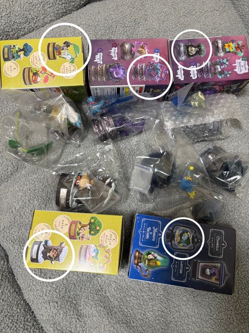 Pokémon Terrarium Re-Ment 81個まとめ売り