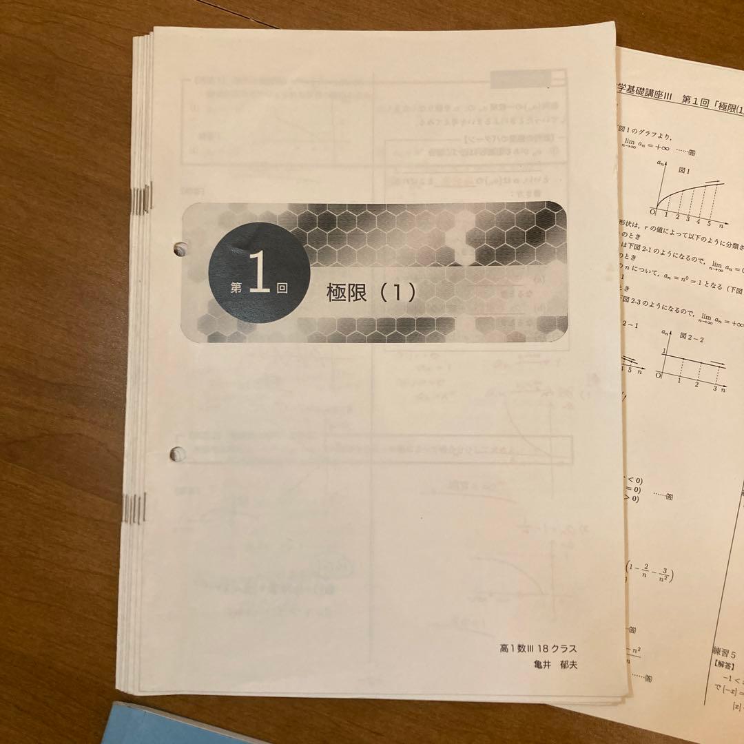 【完全版・レア!!】鉄緑会 高1 数学Ⅲ 数学基礎講座Ⅲ