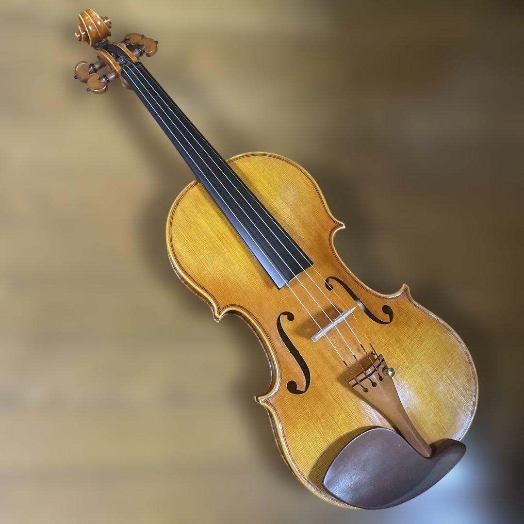 著名作家Setsuo Arai氏製作バイオリン 4/4サイズ 高級弓、ケース付