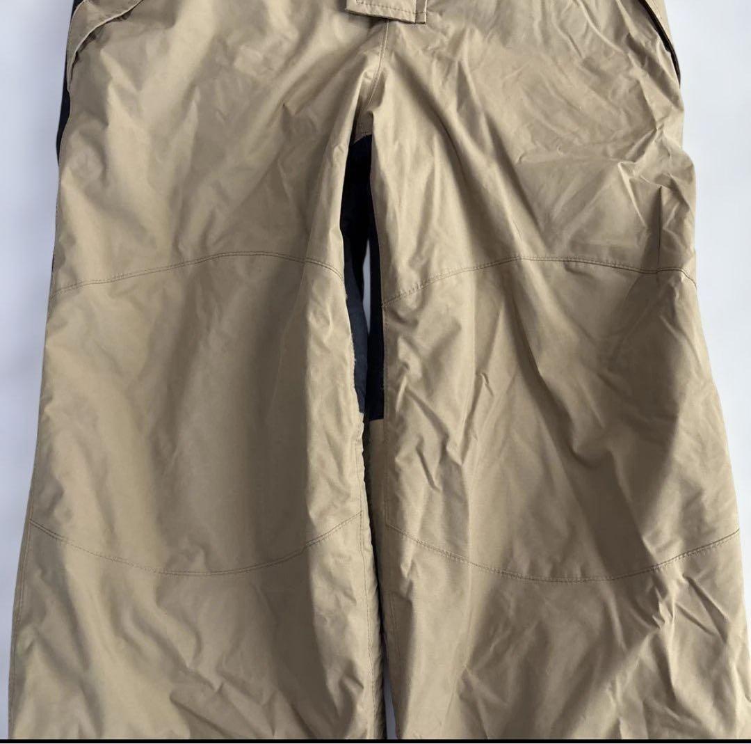 ノースフェイス スノーウェア ベージュ×ブラック 110