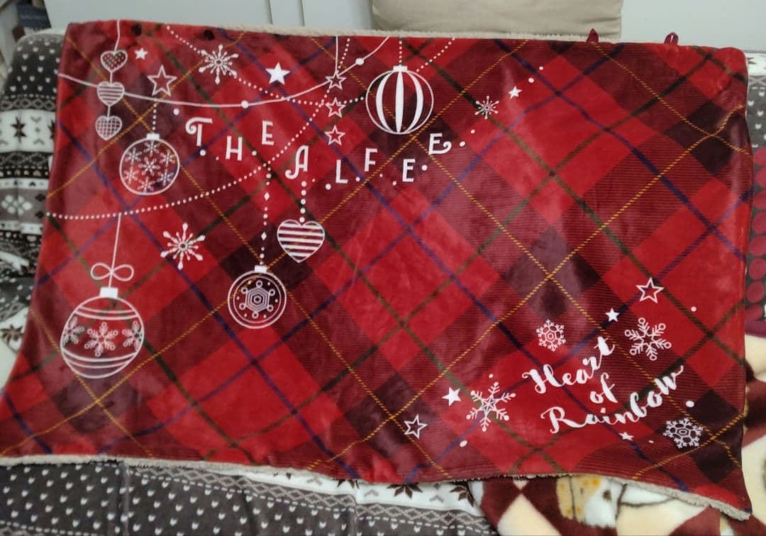 THE ALFEE　 もこもこブランケット