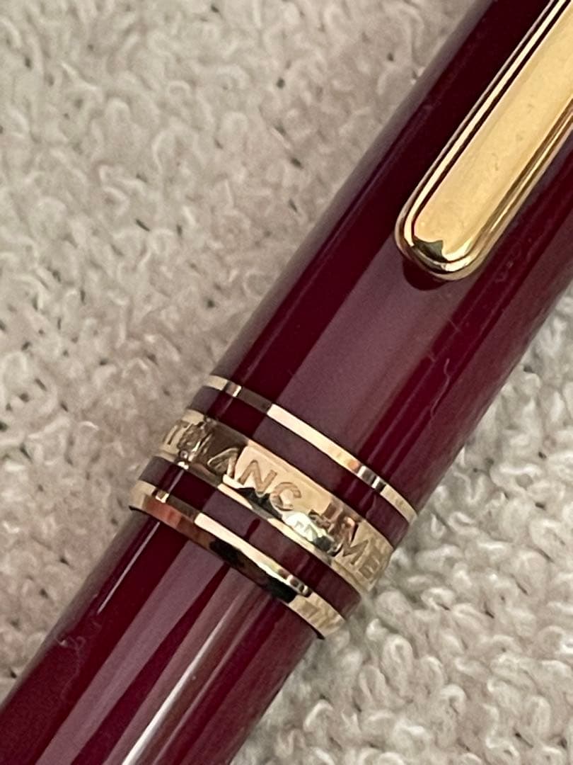 ◾️ボルドー美品◾️モンブラン144 万年筆◾️マイスターシュテュック クラシック◾️