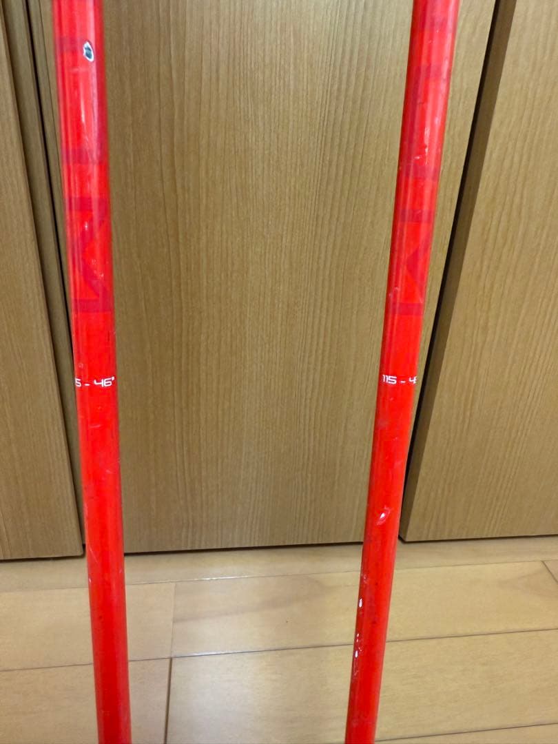 送料込み LEKI ワールドカップ レーシング VENOM 115cm カーボン