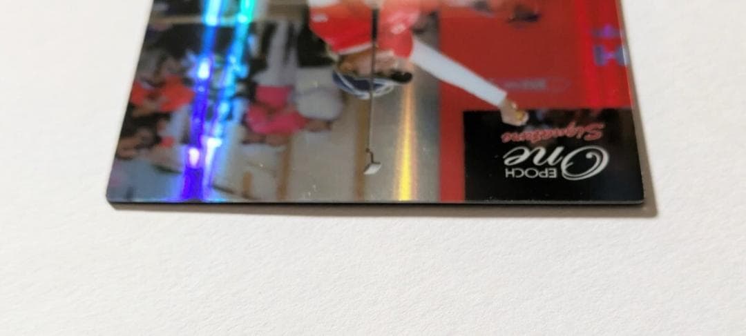 EPOCH 桑木志帆 サインカード 直筆