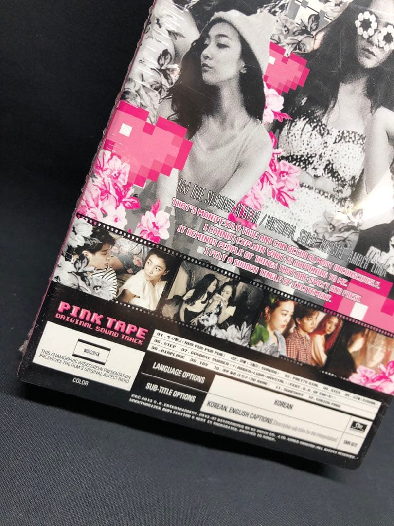 f(x) 　Pink tape　新品　レア物