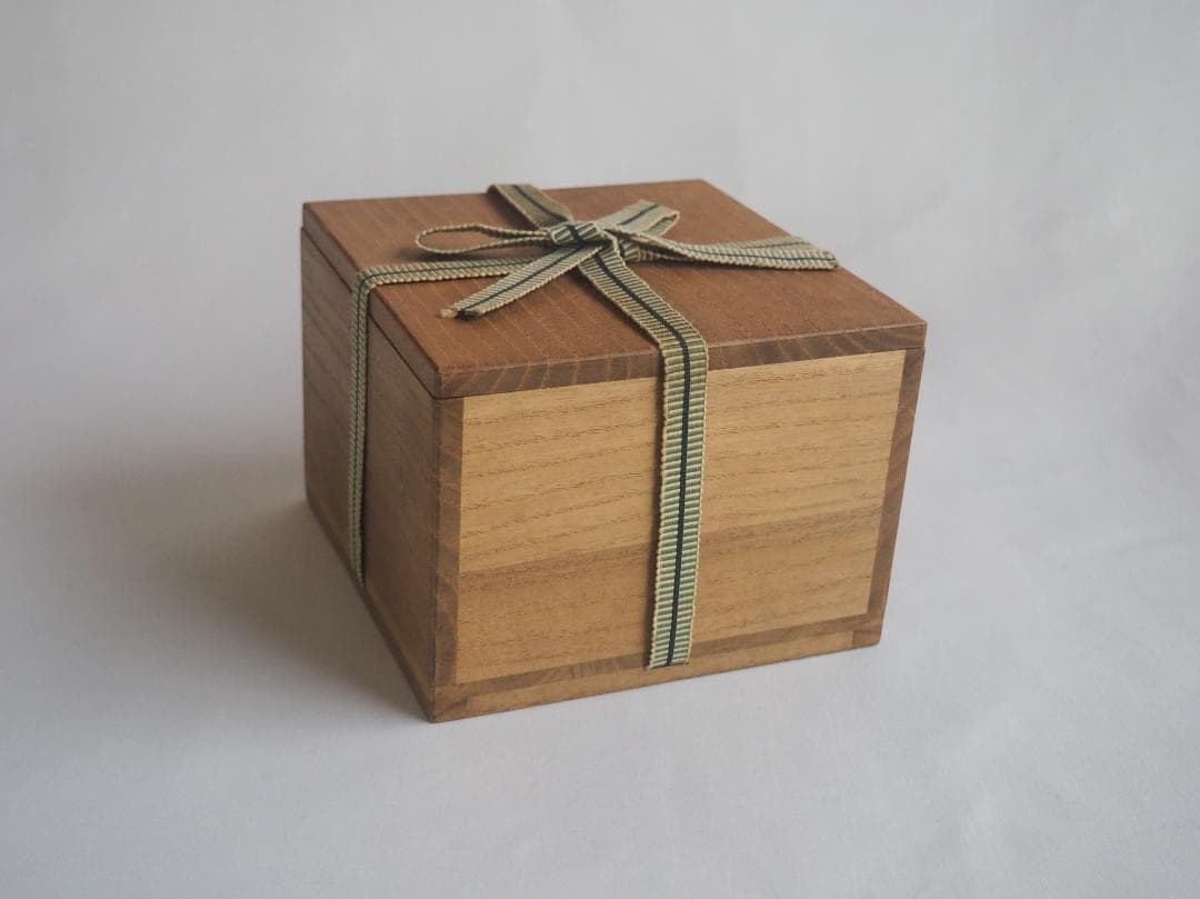 武者小路千家10世有隣斎宗守御書付『膳所有隣斎好雲錦茶碗』（共箱）