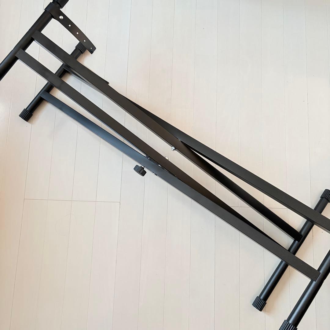 CASIO キーボード ブラック CT-S200 【ピアノスタンド付き】