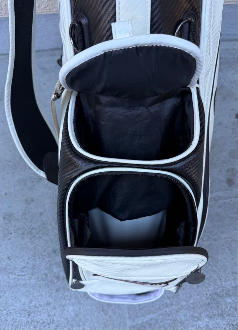 Malbon Golf スタンド付キャディバッグフード２個➕ヘッドカバー3個付