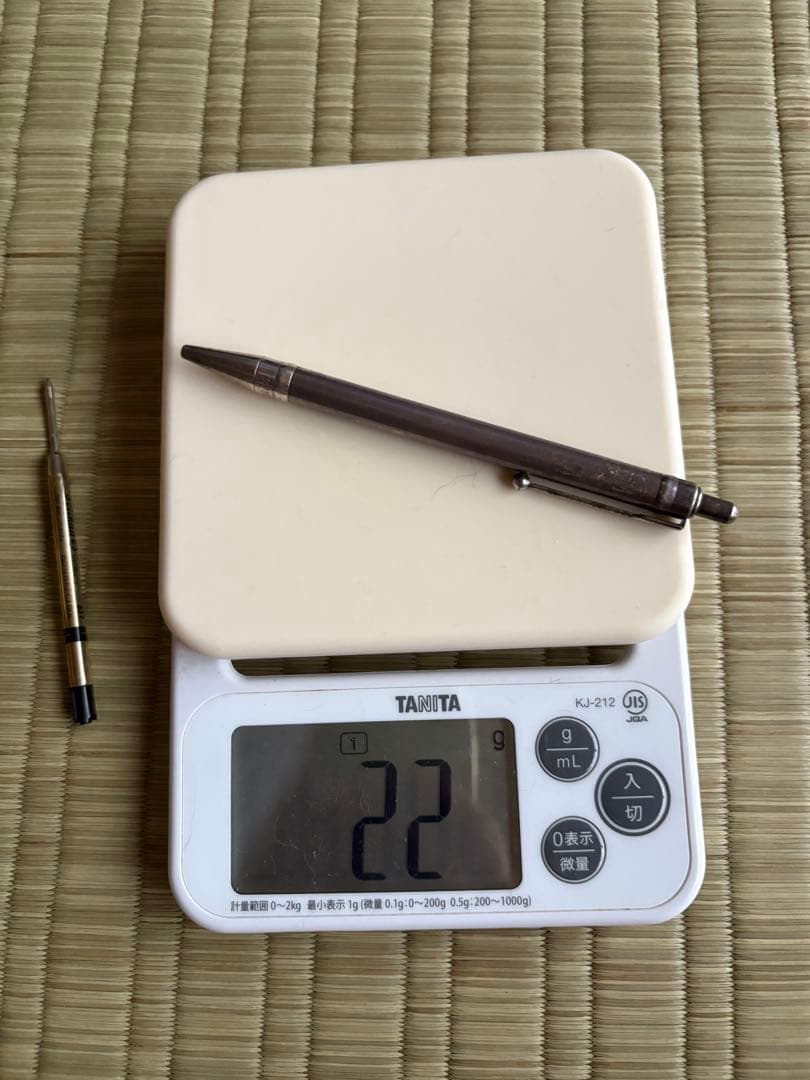 1970年 イタリア製925純銀製ノック式ボールペン、PERTEGAZ